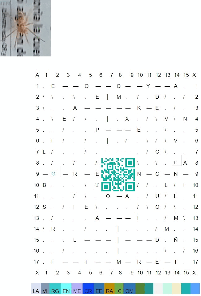 Como si fuese el hombre araña estoy tejiendo una red para atrapar personas moscas y personas zancudo