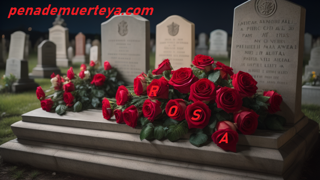 Pena de muerte ya - las rosas