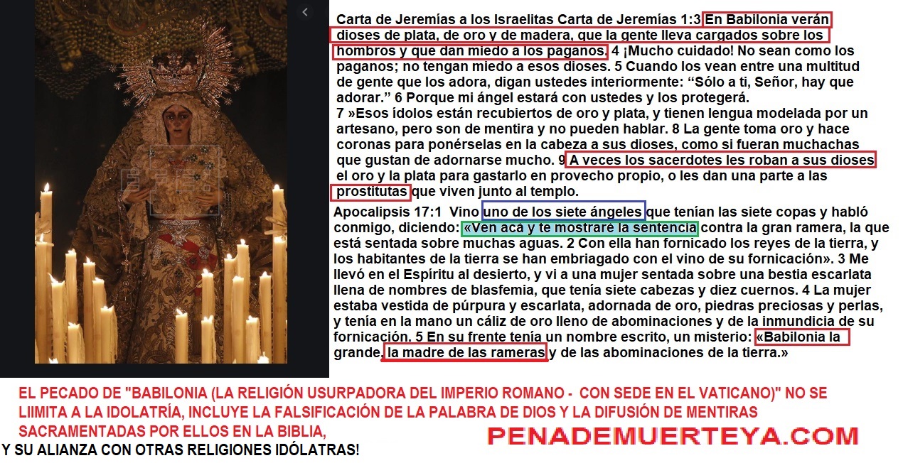 La condena en contra de Babilonia Apocalipsis 18 2